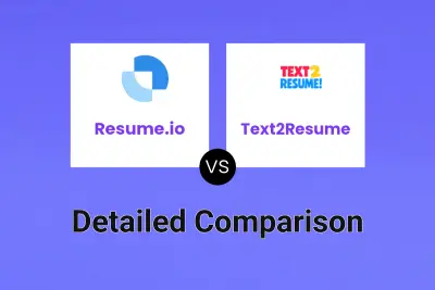 Resume.io vs Text2Resume