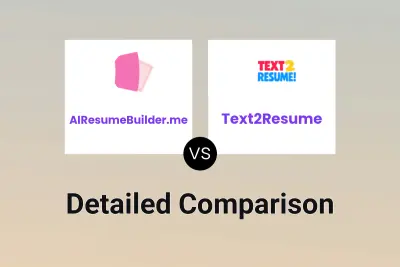 AIResumeBuilder.me vs Text2Resume