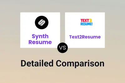 Synth Resume vs Text2Resume