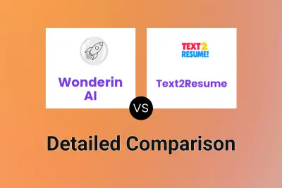 Wonderin AI vs Text2Resume