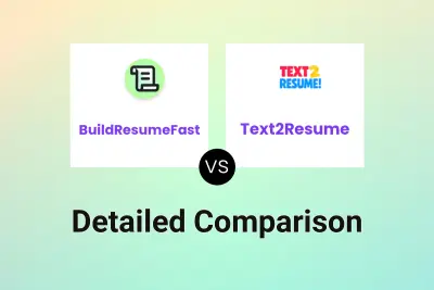 BuildResumeFast vs Text2Resume