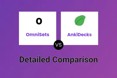 OmniSets vs AnkiDecks Detailed comparison features, price