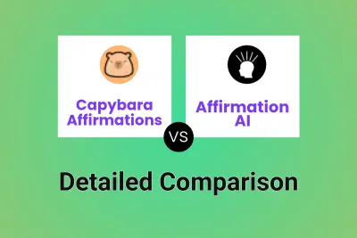 Capybara Affirmations vs Affirmation AI