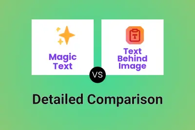 Magic Text vs Text Behind Image