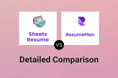 Sheets Resume vs ResumePlan