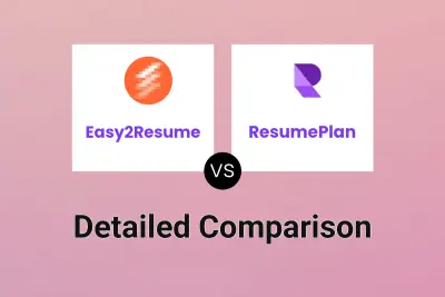 Easy2Resume vs ResumePlan