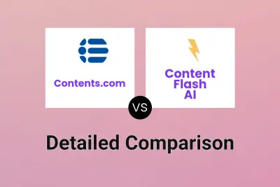 Contents.com vs Content Flash AI Detailed comparison features, price