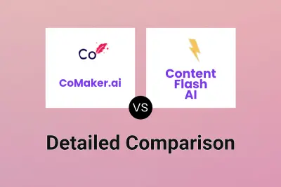 CoMaker.ai vs Content Flash AI Detailed comparison features, price