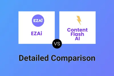 EZAi vs Content Flash AI Detailed comparison features, price