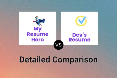 My Resume Hero vs Dev's Resume