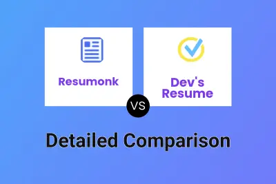 Resumonk vs Dev's Resume