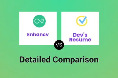 Enhancv vs Dev's Resume