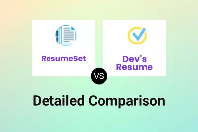 ResumeSet vs Dev's Resume