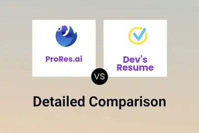 ProRes.ai vs Dev's Resume