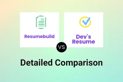 Resumebuild vs Dev's Resume