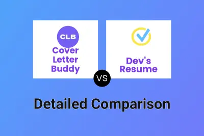 Cover Letter Buddy vs Dev's Resume