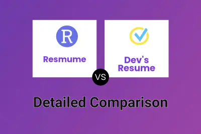 Resmume vs Dev's Resume