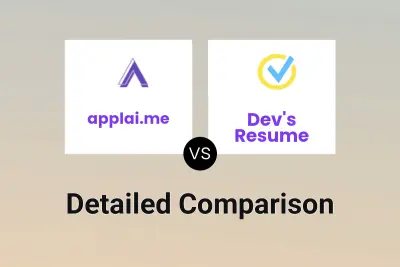 applai.me vs Dev's Resume