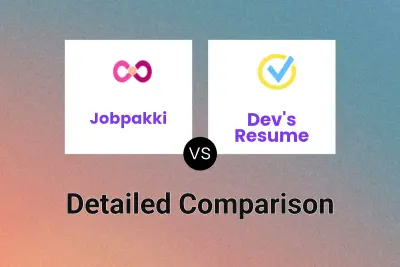 Jobpakki vs Dev's Resume