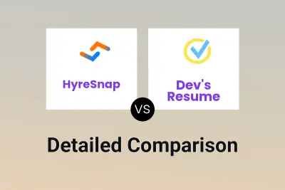 HyreSnap vs Dev's Resume