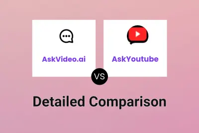 AskVideo.ai vs AskYoutube Detailed comparison features, price