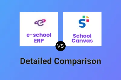 e-school ERP vs School Canvas