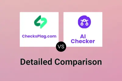 ChecksPlag.com vs AI Checker