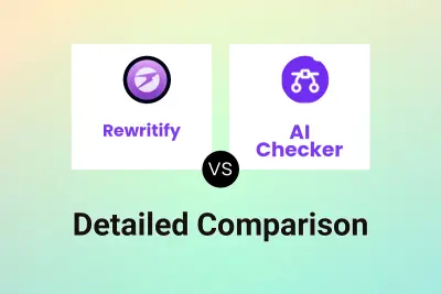 Rewritify vs AI Checker