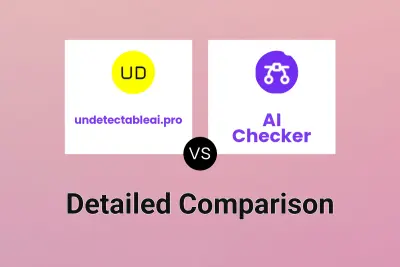 undetectableai.pro vs AI Checker
