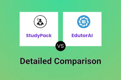 StudyPack vs EdutorAI Detailed comparison features, price