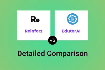 Reinforz vs EdutorAI Detailed comparison features, price