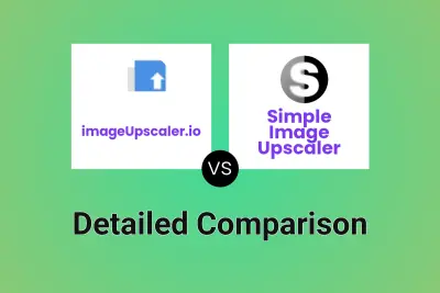 imageUpscaler.io vs Simple Image Upscaler
