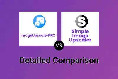 ImageUpscalerPRO vs Simple Image Upscaler