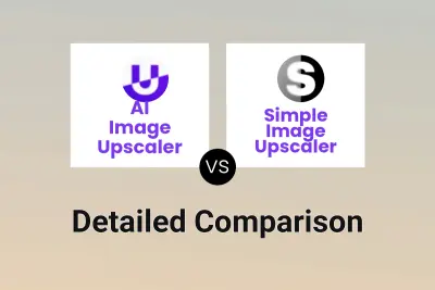 AI Image Upscaler vs Simple Image Upscaler
