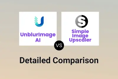 UnblurImage AI vs Simple Image Upscaler