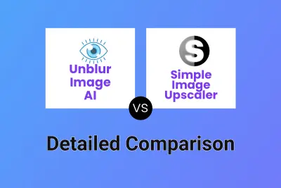 Unblur Image AI vs Simple Image Upscaler