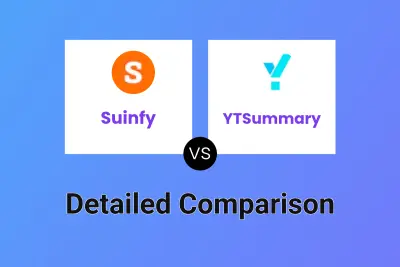 Suinfy vs YTSummary Detailed comparison features, price