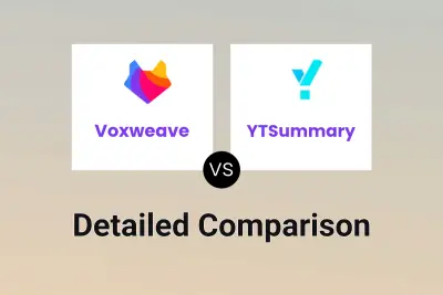 Voxweave vs YTSummary Detailed comparison features, price