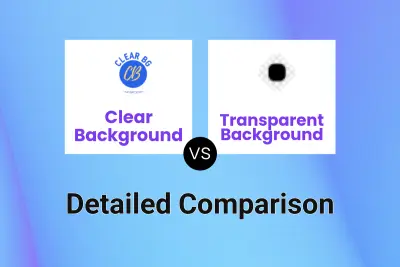 Clear Background vs Transparent Background