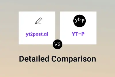 yt2post.ai vs YT-P