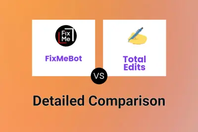 FixMeBot vs Total Edits