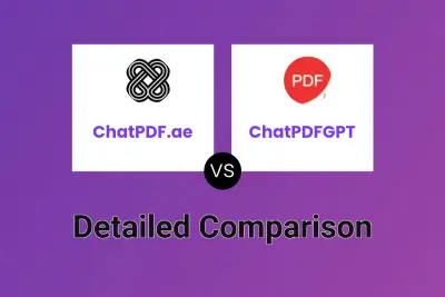 ChatPDF.ae vs ChatPDFGPT Detailed comparison features, price