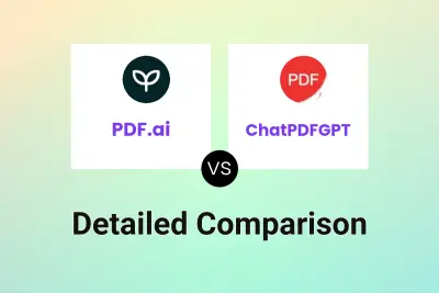 PDF.ai vs ChatPDFGPT Detailed comparison features, price