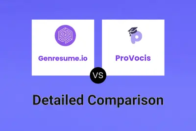 Genresume.io vs ProVocis
