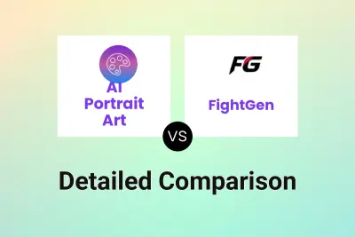 AI Portrait Art vs FightGen