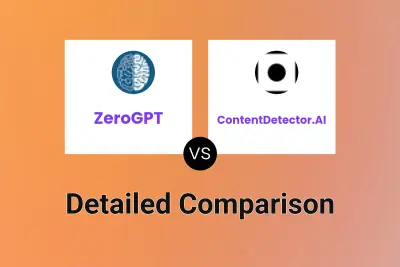 ZeroGPT vs ContentDetector.AI Detailed comparison features, price