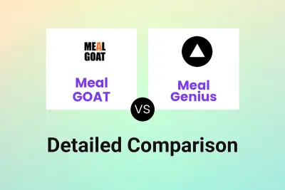 Meal GOAT vs Meal Genius