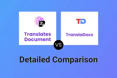 Translates Document vs TranslaDocs