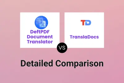 DeftPDF Document Translator vs TranslaDocs