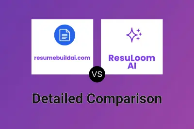 resumebuildai.com vs ResuLoom AI